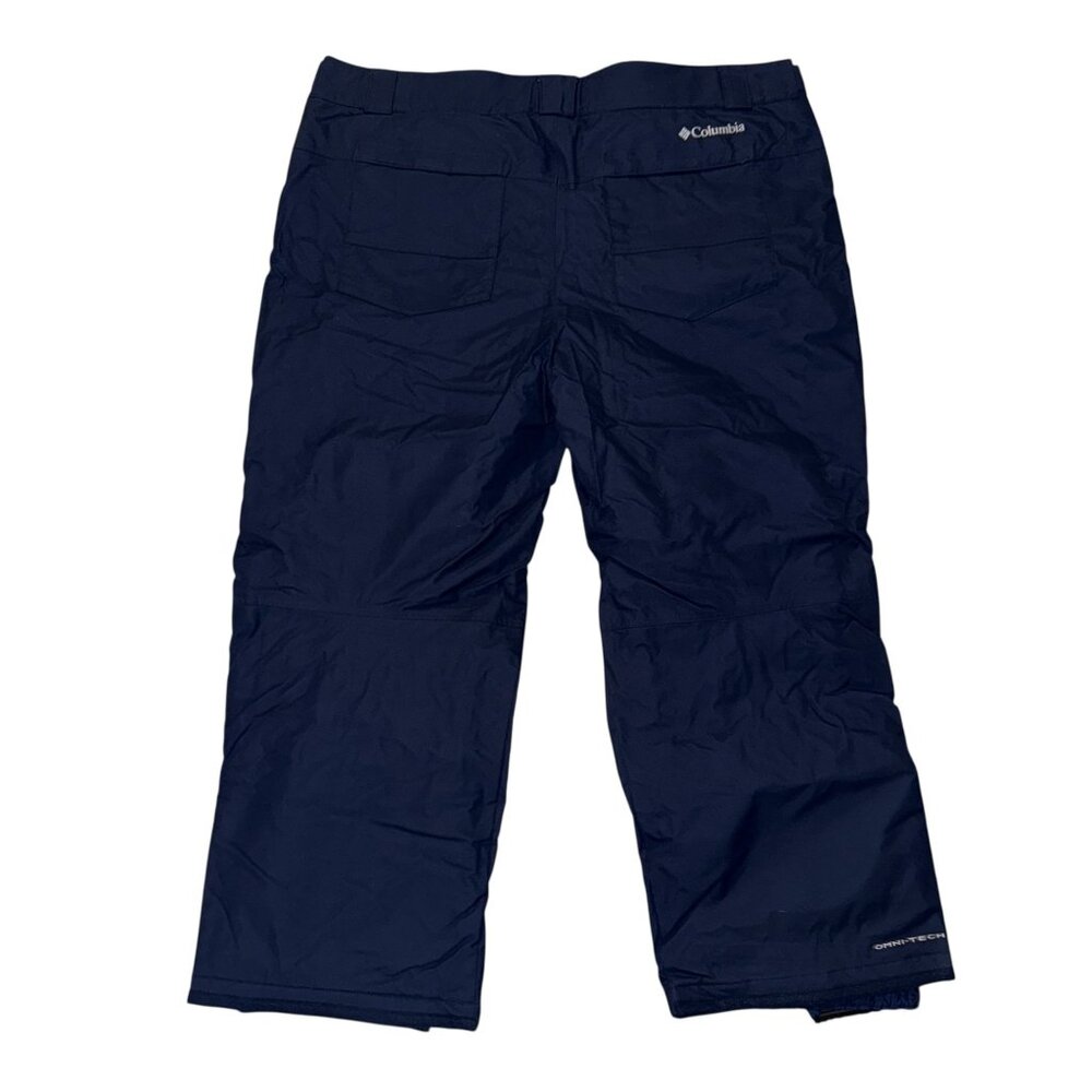 NWT Columbia Bugaboo IV Snow Pants Mens 2X Short Collegiate Navy Blue Omni Tech - Picture 4 of 7